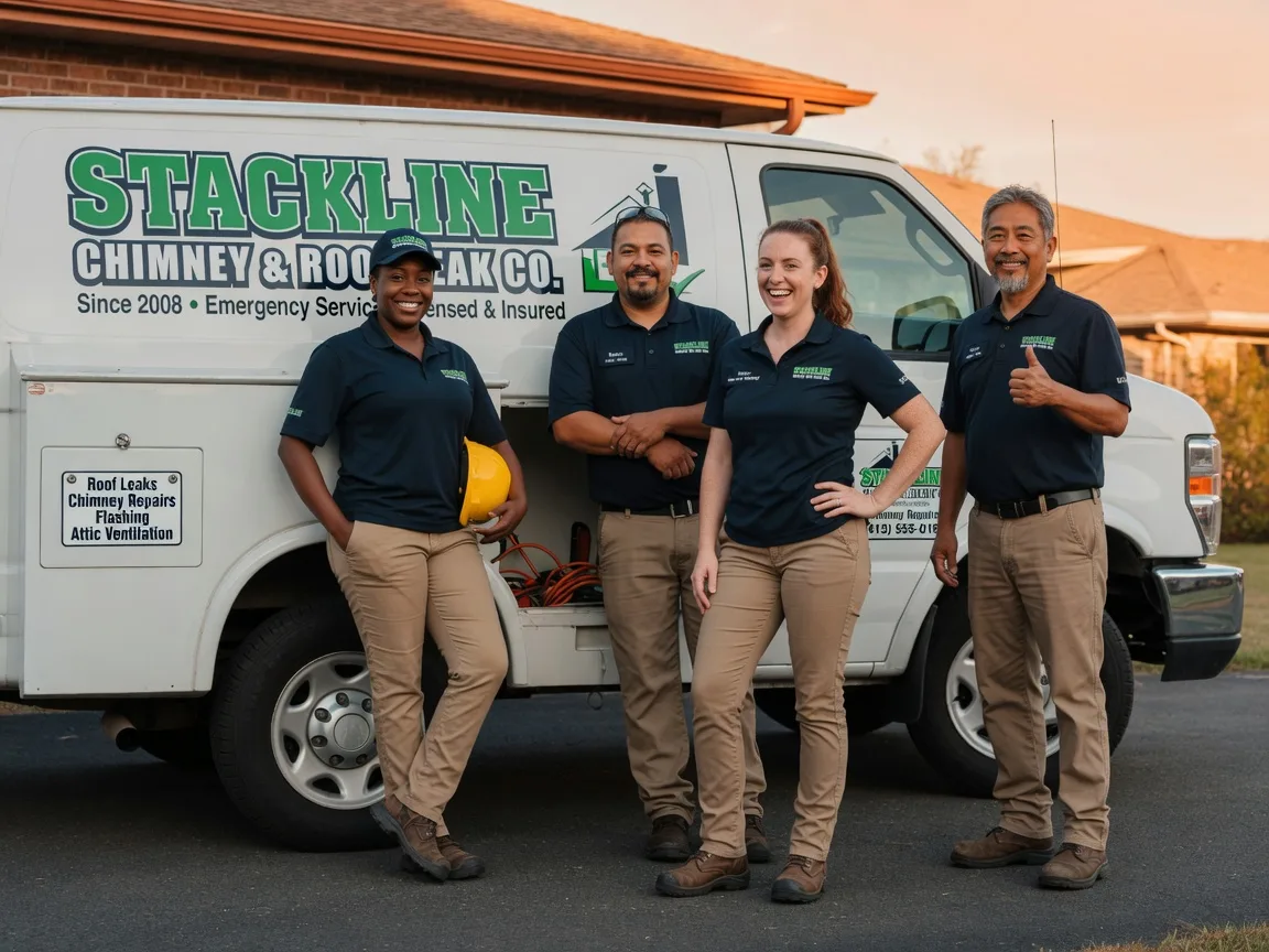 Chimney flashing repair company in Haverhill, OH